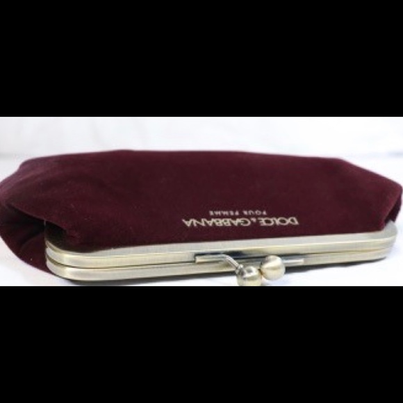 Dolce & Gabbana Velvet Clutch - Picture 5 of 5